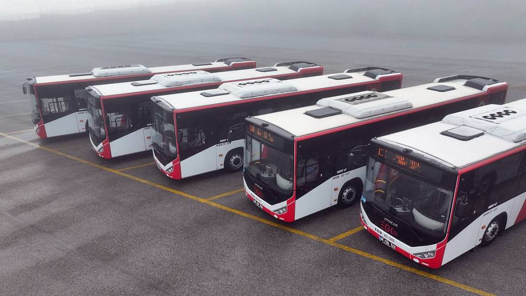 Durakta bekleme süreleri azalıyor: Yeni EGO otobüsleri göreve başladı 13